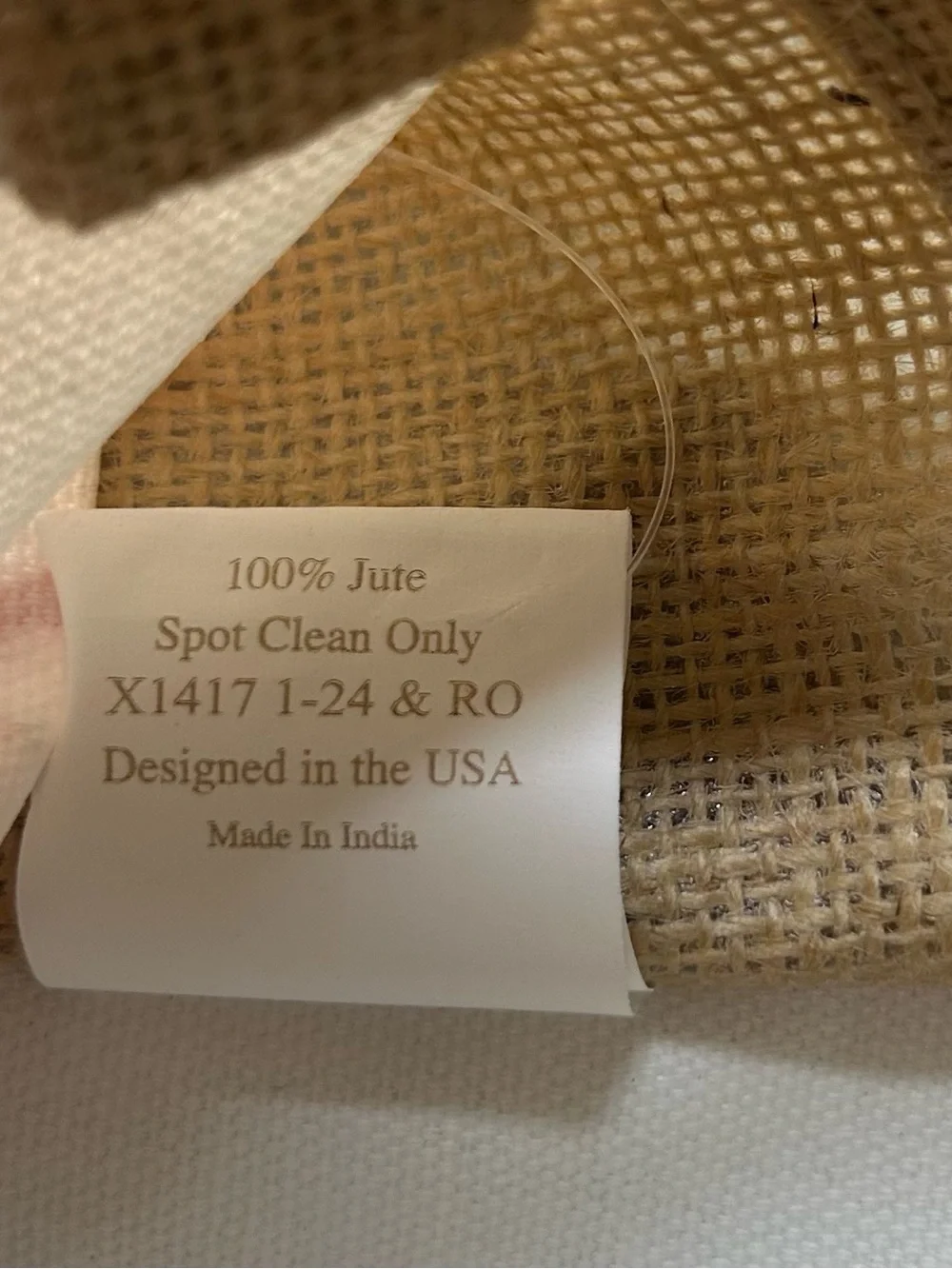 The Royal Standard Tequila Repeat Jute Wine Bag NWT